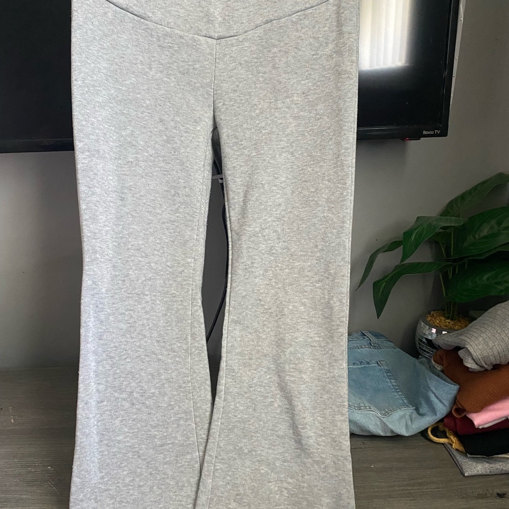 SHEIN Gray Boot Cut Pants